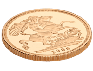 Gold-Sovereign - britische Goldmünze